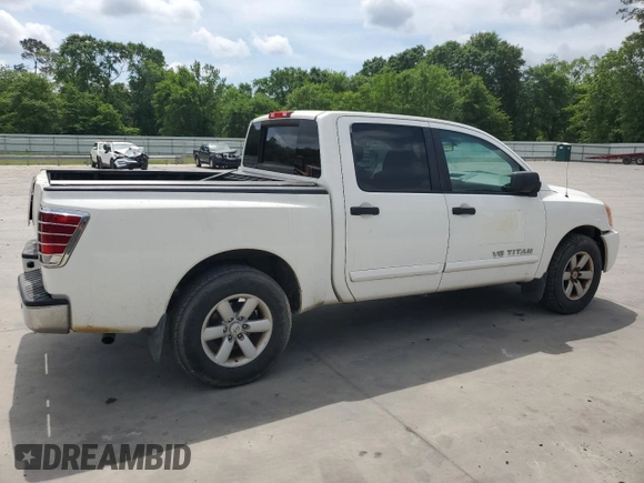 2009 Nissan Titan SE with VIN 1N6BA07D69N301755, listed as a Copart auction lot 49995795 with 261,539 mi miles and Salvage Title. Bid and sale history available at carsss.com. Image 3.