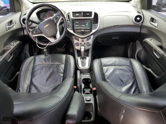 2017 Chevrolet Sonic Premier with VIN 1G1JF5SBXH4120366, listed as a Copart auction lot 50355305 with 123,932 mi miles and Salvage Title. Bid and sale history available at carsss.com. Image 8.