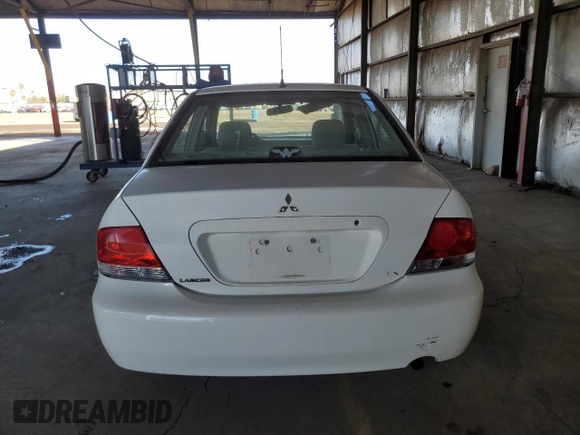 2004 Mitsubishi Lancer ES with VIN JA3AJ26E24U022370, listed as a Copart auction lot 82237704 with 163,011 mi miles and Salvage Title. Bid and sale history available at carsss.com. Image 6.