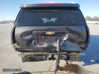 2017 Chevrolet Suburban LT with VIN 1GNSCHKCXHR333097, listed as a Copart auction lot 48255185 with 120,590 mi miles and Salvage Title. Bid and sale history available at carsss.com. Image 6.