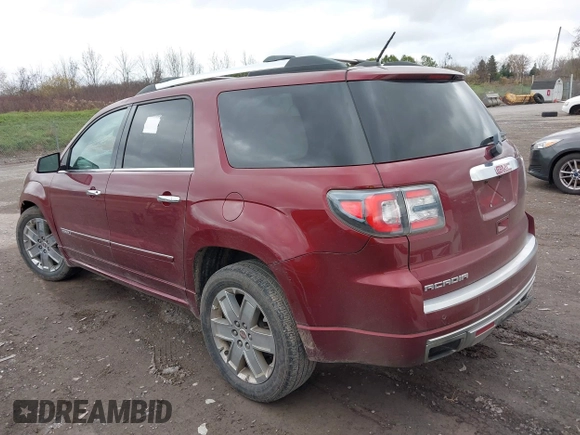 2016 GMC Acadia Denali with VIN 1GKKRTKD6GJ294318, listed as a IAAI auction lot 40770387 with 66,675 mi miles. Bid and sale history available at carsss.com. Image 3.