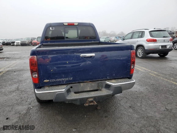 2011 Chevrolet Colorado LT w/2LT with VIN 1GCHTDFE6B8119406, listed as a Copart auction lot 83794964 with 209,653 mi miles and Salvage Title. Bid and sale history available at carsss.com. Image 6.