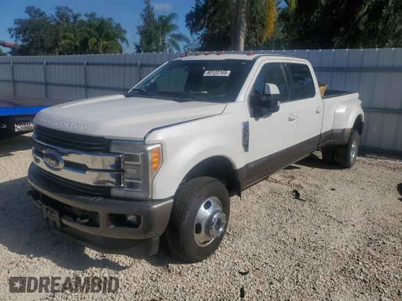 2019 Ford F-350 XL with VIN 1FT8W3DT9KEC28477, listed as a Copart auction lot 60122745 with Not provided miles and Salvage title. Bid and sale history available at DreamBid. Image 1.