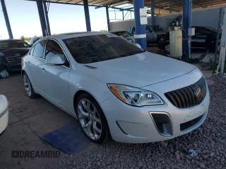 2016 Buick Regal GS with VIN 2G4GU5GX7G9199644, listed as a Copart auction lot 72998444 with 117,230 mi miles and Salvage Title. Bid and sale history available at carsss.com. Image 4.