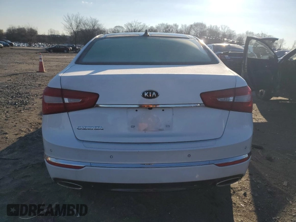 2014 Kia Cadenza Premium with VIN KNALN4D70E5129022, listed as a Copart auction lot 84328064 with 74,183 mi miles and Clean Title. Bid and sale history available at carsss.com. Image 6.