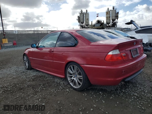 2004 BMW 3 Series 330Ci with VIN WBABD53414PL15151, listed as a Copart auction lot 47604975 with Not Provided miles and Salvage Title. Bid and sale history available at DreamBid. Image 2.