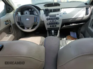 2009 Ford Focus SEL with VIN 1FAHP37NX9W234373, listed as a Copart auction lot 51001635 with 0 mi miles and Salvage Title. Bid and sale history available at carsss.com. Image 8.