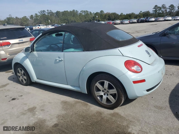 2006 Volkswagen New Beetle Convertible with VIN 3VWRF31Y76M331463, listed as a Copart auction lot 87394034 with 101,136 mi miles and Clean Title. Bid and sale history available at carsss.com. Image 2.