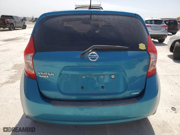 2014 Nissan Versa Note SV with VIN 3N1CE2CP7EL427143, listed as a Copart auction lot 49528765 with 93,712 mi miles and Salvage Title. Bid and sale history available at carsss.com. Image 6.
