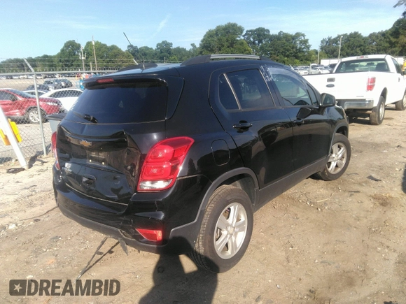 2021 Chevrolet Trax LT with VIN KL7CJPSMXMB363321, listed as a IAAI auction lot 42510026 with 47,138 mi miles and . Bid and sale history available at DreamBid. Image 4.
