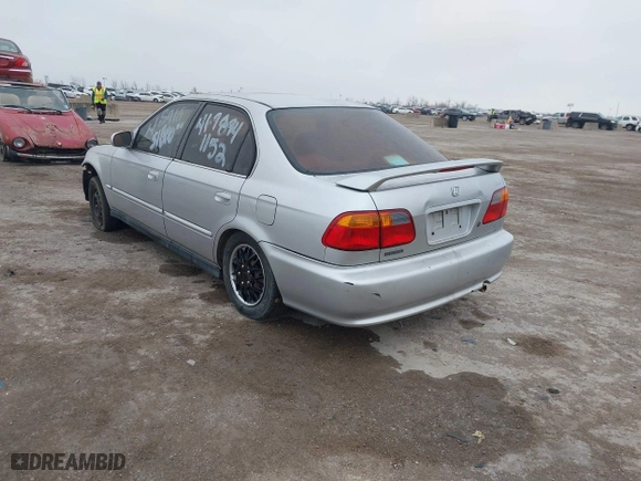 1999 Honda Civic EX with VIN 1HGEJ8649XL023282, listed as a IAAI auction lot 41496406 with 229,003 mi miles. Bid and sale history available at carsss.com. Image 3.