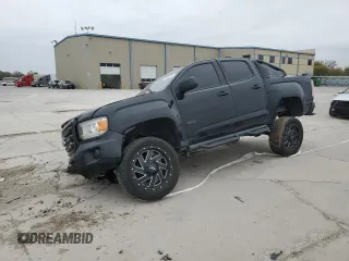 2018 GMC Canyon 4WD All Terrain w/Cloth with VIN 1GTG6CEN0J1207762, listed as a Copart auction lot 81380434 with 0 mi miles and Salvage Title. Bid and sale history available at carsss.com. Image 1.