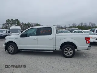 2020 Ford F-150 XL with VIN 1FTEW1C51LFB75537, listed as a IAAI auction lot 41715695 with 76,585 mi miles. Bid and sale history available at carsss.com. Image 14.