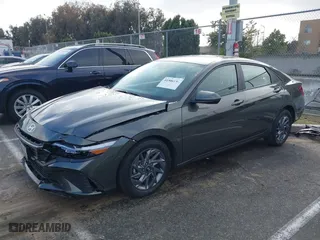 2024 Hyundai Elantra SEL with VIN KMHLM4DG8RU763398, listed as a IAAI auction lot 41506136 with 13,182 mi miles. Bid and sale history available at carsss.com. Image 17.
