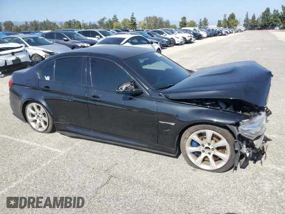 2016 BMW M3 with VIN WBS8M9C57G5D31217, listed as a Copart auction lot 56387555 with Not provided miles and Salvage title. Bid and sale history available at DreamBid. Image 4.