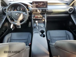 2023 Lexus IS with VIN JTHBZ1B25P5070401, listed as a Copart auction lot 45193095 with 16,017 mi miles and Salvage Title. Bid and sale history available at carsss.com. Image 8.