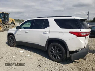 2019 Chevrolet Traverse RS with VIN 1GNERJKX3KJ101453, listed as a Copart auction lot 74306184 with 141,951 mi miles and Salvage Title. Bid and sale history available at carsss.com. Image 2.