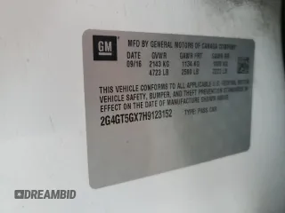 2017 Buick Regal GS with VIN 2G4GT5GX7H9123152, listed as a Copart auction lot 47618405 with 112,106 mi miles and Salvage title. Bid and sale history available at DreamBid. Image 12.
