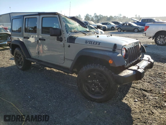2018 Jeep Wrangler JK Unlimited Sport S with VIN 1C4BJWDG8JL879277, listed as a Copart auction lot 75980814 with 71,810 mi miles and Salvage Title. Bid and sale history available at carsss.com. Image 4.