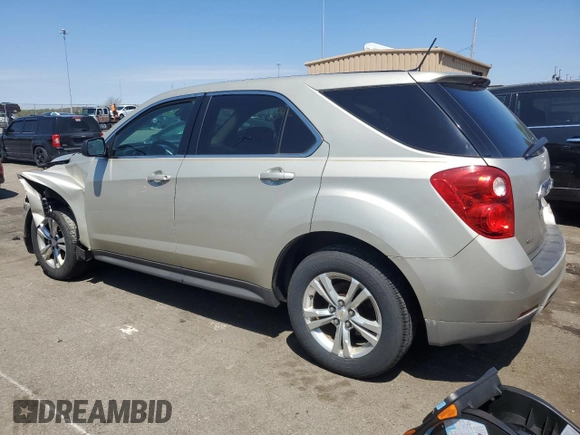 2014 Chevrolet Equinox LS with VIN 2GNFLEEK1E6347822, listed as a Copart auction lot 54272895 with 150,813 mi miles and Salvage Title. Bid and sale history available at DreamBid. Image 2.
