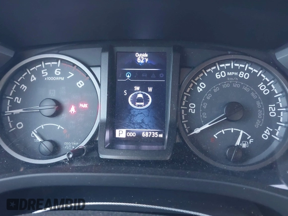 2017 Toyota Tacoma SR5 with VIN 5TFAZ5CNXHX050289, listed as a IAAI auction lot 41771576 with 68,735 mi miles and . Bid and sale history available at carsss.com. Image 7.