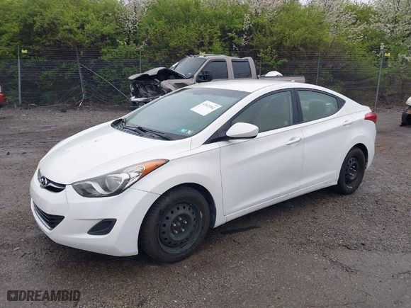 2012 Hyundai Elantra Limited with VIN 5NPDH4AEXCH076862, listed as a IAAI auction lot 42023942 with 149,408 mi miles. Bid and sale history available at carsss.com. Image 2.