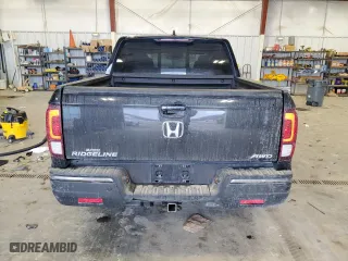 2020 Honda Ridgeline Black Edition with VIN 5FPYK3F81LB021805, listed as a Copart auction lot 43483285 with 66,017 mi miles and Salvage Title. Bid and sale history available at carsss.com. Image 6.