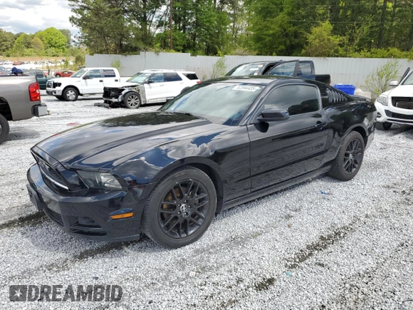 2014 Ford Mustang V6 with VIN 1ZVBP8AM1E5287750, listed as a Copart auction lot 52594405 with 149,464 mi miles and Salvage Title. Bid and sale history available at DreamBid. Image 1.