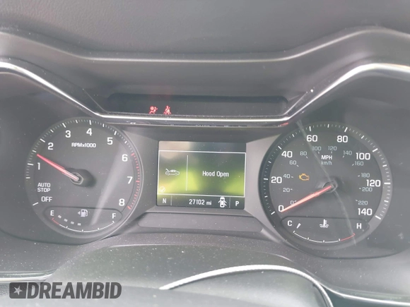 2023 Chevrolet TrailBlazer LT with VIN KL79MPS23PB035002, listed as a IAAI auction lot 41867061 with 27,102 mi miles. Bid and sale history available at carsss.com. Image 7.