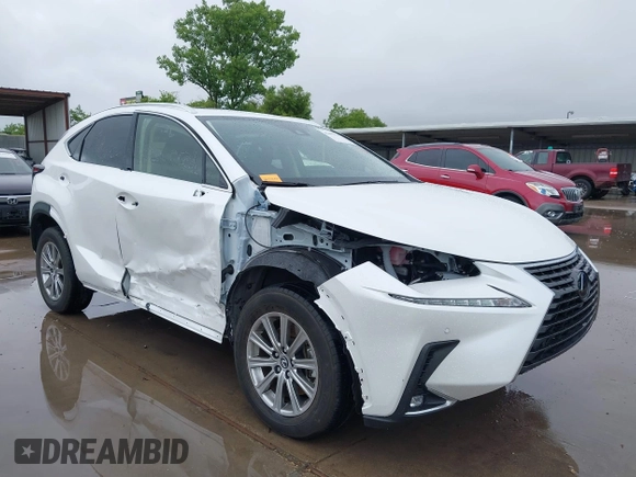 2021 Lexus NX 300 z VIN JTJDARBZ6M2200029, wystawiony jako IAAI lot #42465329 z przebiegiem 20 441 mil mil oraz . Historia ofert i sprzedaży dostępna na DreamBid. Obrazek 1.