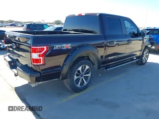 2019 Ford F-150 XL with VIN 1FTEW1CP3KKC76120, listed as a IAAI auction lot 41650089 with 161,801 mi miles and . Bid and sale history available at carsss.com. Image 4.
