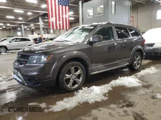 2016 Dodge Journey Crossroad Plus with VIN 3C4PDDGG3GT229170, listed as a Copart auction lot 43667065 with 76,708 mi miles and Clean title. Bid and sale history available at DreamBid. Image 1.