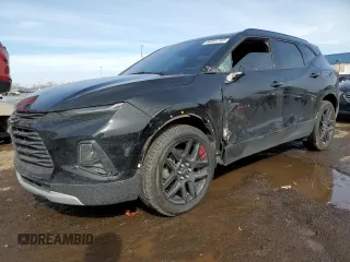 2020 Chevrolet Blazer LT z VIN 3GNKBHRS4LS623633, wystawiony jako Copart lot #46491765 z przebiegiem Nie podano mil oraz Szkoda całkowita • Salvage title. Historia ofert i sprzedaży dostępna na DreamBid. Obrazek 1.