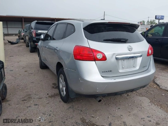 2013 Nissan Rogue S with VIN JN8AS5MTXDW503770, listed as a IAAI auction lot 41887687 with 108,991 mi miles. Bid and sale history available at carsss.com. Image 3.