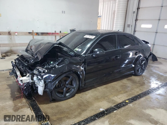 2015 Audi A3 Premium with VIN WAUACGFF4F1031851, listed as a Copart auction lot 63776735 with 156,941 mi miles and Salvage title. Bid and sale history available at DreamBid. Image 1.