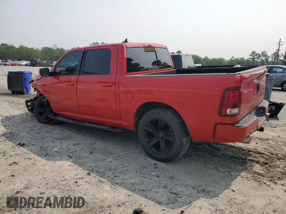 2015 Ram 1500 Sport with VIN 1C6RR7MT7FS653133, listed as a Copart auction lot 58703315 with 149,733 mi miles and Salvage title. Bid and sale history available at DreamBid. Image 2.