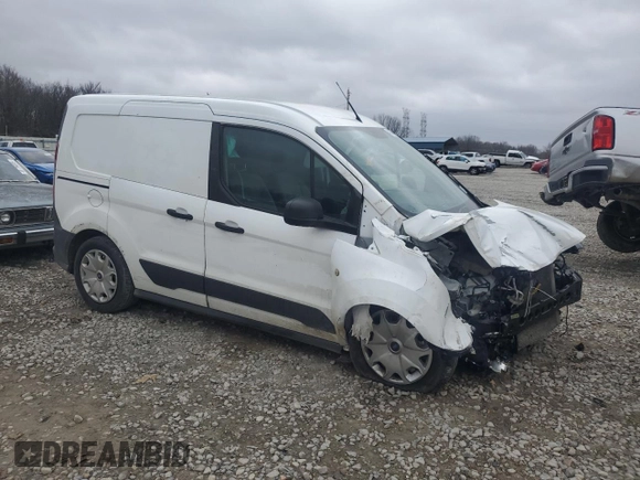 2018 Ford Transit Connect XL with VIN NM0LS6E70J1351080, listed as a Copart auction lot 43360945 with 147,048 mi miles and Salvage title. Bid and sale history available at DreamBid. Image 4.