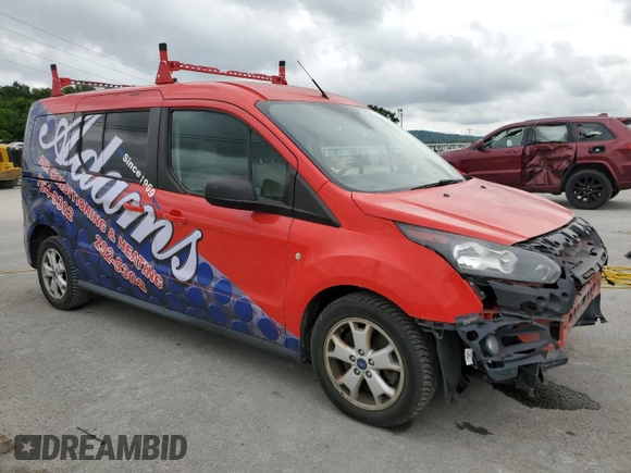 2015 Ford Transit Connect XLT with VIN NM0GE9F76F1196793, listed as a Copart auction lot 58938855 with 204,869 mi miles and Clean title. Bid and sale history available at DreamBid. Image 4.