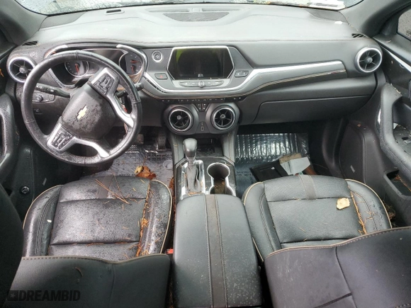 2019 Chevrolet Blazer Premier with VIN 3GNKBFRS4KS624929, listed as a Copart auction lot 86160984 with 0 mi miles and Salvage Title. Bid and sale history available at carsss.com. Image 8.