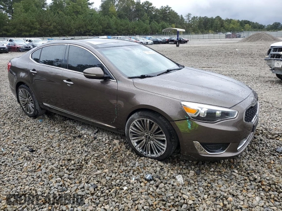 2014 Kia Cadenza Limited with VIN KNALN4D7XE5149343, listed as a Copart auction lot 71282744 with 168,851 mi miles and Salvage Title. Bid and sale history available at carsss.com. Image 4.