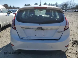 2017 Ford Fiesta Titanium with VIN 3FADP4FJ4HM112433, listed as a Copart auction lot 89354335 with 55,182 mi miles and Salvage Title. Bid and sale history available at DreamBid. Image 6.