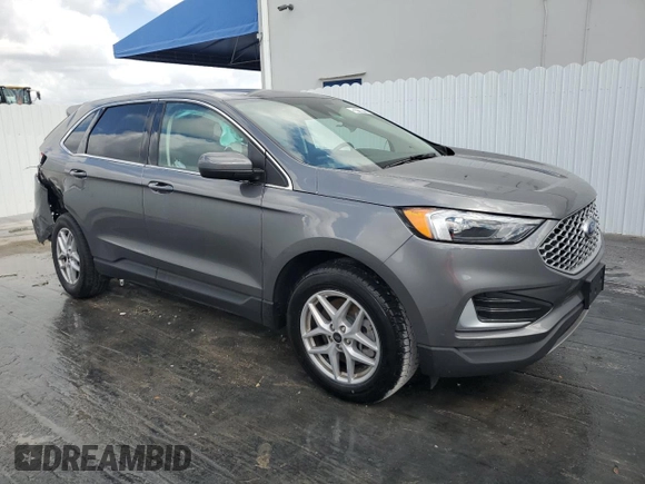 2023 Ford Edge SEL with VIN 2FMPK4J92PBA31333, listed as a Copart auction lot 53718915 with 45,217 mi miles and Salvage Title. Bid and sale history available at carsss.com. Image 4.