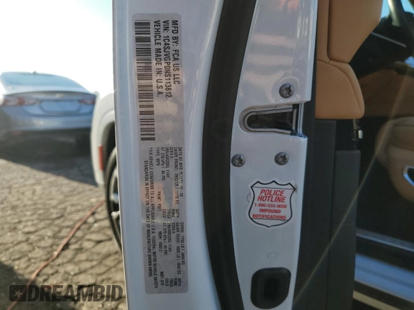 2022 Jeep Grand Wagoneer Series III with VIN 1C4SJVGP0NS113612, listed as a Copart auction lot 80022074 with 39,988 mi miles and Salvage title. Bid and sale history available at DreamBid. Image 14.