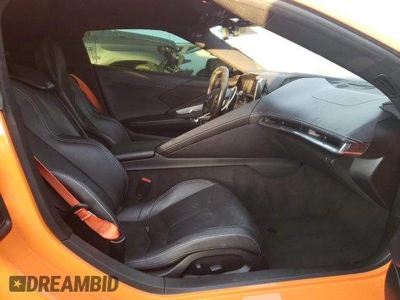 2022 Chevrolet Corvette 1LT with VIN 1G1YA2D48N5107888, listed as a Copart auction lot 81592604 with 33,881 mi miles and Salvage Title. Bid and sale history available at carsss.com. Image 11.