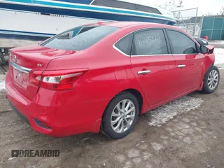 2019 Nissan Sentra SV z VIN 3N1AB7AP9KL607039, wystawiony jako IAAI lot #41245646 z przebiegiem 153 922 mil mil oraz . Historia ofert i sprzedaży dostępna na DreamBid. Obrazek 4.