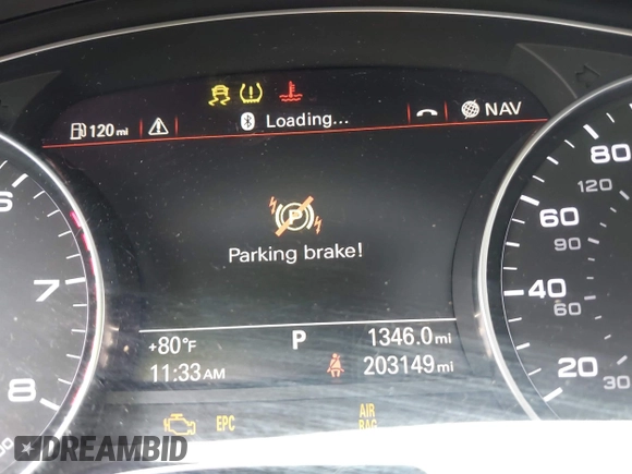 2013 Audi A7 Premium Plus with VIN WAUYGAFC1DN069906, listed as a IAAI auction lot 41906962 with 203,149 mi miles and . Bid and sale history available at DreamBid. Image 15.
