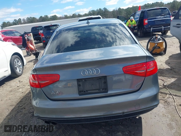 2014 Audi A4 Premium z VIN WAUAFAFL1EN024888, wystawiony jako IAAI lot #41733326 z przebiegiem 117 232 mil mil oraz . Historia ofert i sprzedaży dostępna na DreamBid. Obrazek 17.