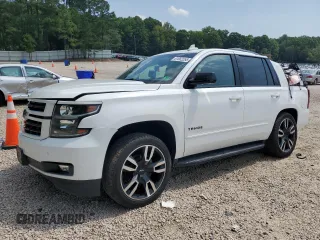 2019 Chevrolet Tahoe Premier with VIN 1GNSKCKJ9KR210595, listed as a Copart auction lot 61662255 with 39,070 mi miles and Salvage title. Bid and sale history available at DreamBid. Image 1.