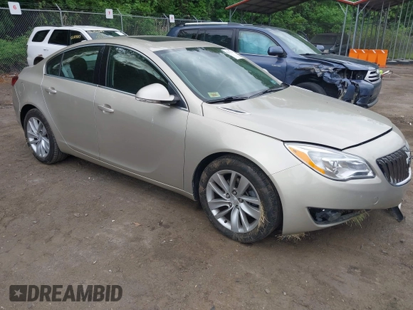 2015 Buick Regal with VIN 2G4GV5EK9F9151369, listed as a IAAI auction lot 42192275 with 88,587 mi miles and . Bid and sale history available at DreamBid. Image 1.
