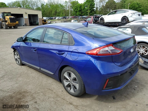 2019 Hyundai Ioniq Electric with VIN KMHC75LH7KU048755, listed as a Copart auction lot 52579414 with 42,312 mi miles and Salvage Title. Bid and sale history available at carsss.com. Image 2.